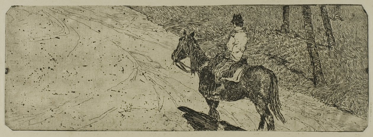 骑兵 作者 乔凡尼·法托里（Giovanni Fattori）