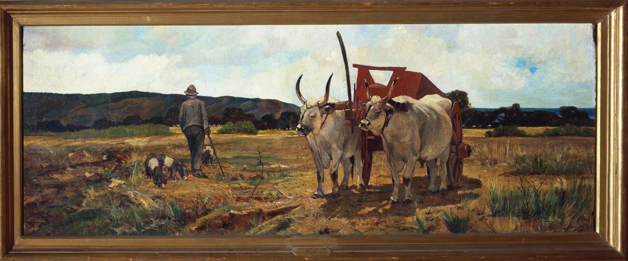 意大利，佛罗伦萨，Maremma Toscana，约1894年 作者 乔凡尼·法托里（Giovanni Fattori）