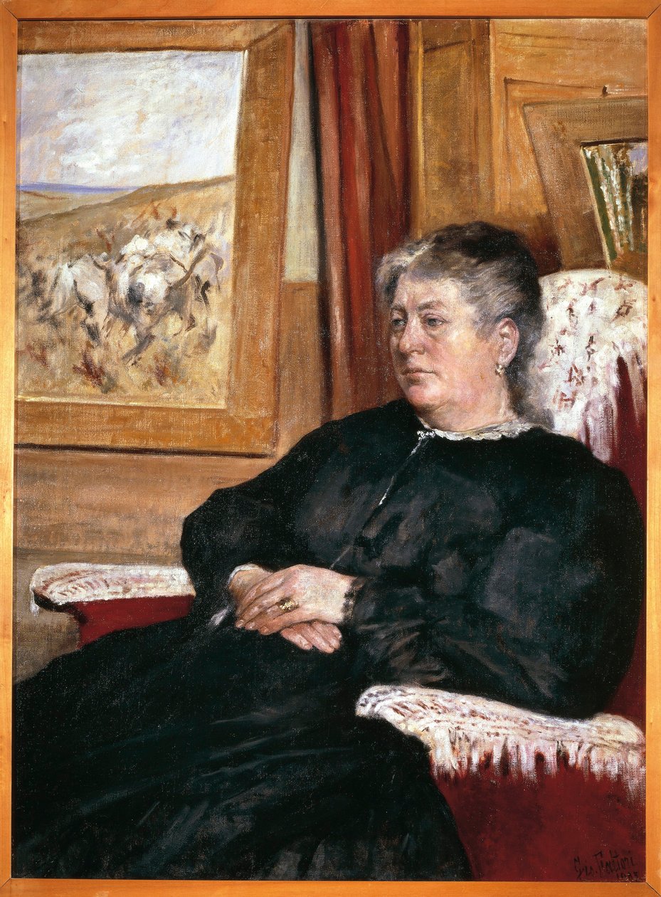 意大利，来航，第三任妻子 作者 乔凡尼·法托里（Giovanni Fattori）