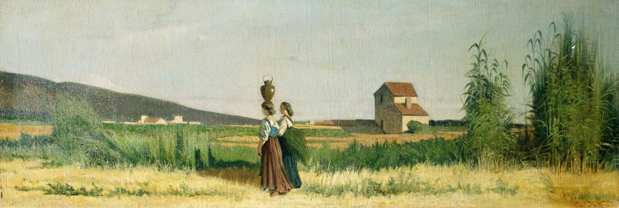 利沃诺水运公司 作者 乔凡尼·法托里（Giovanni Fattori）