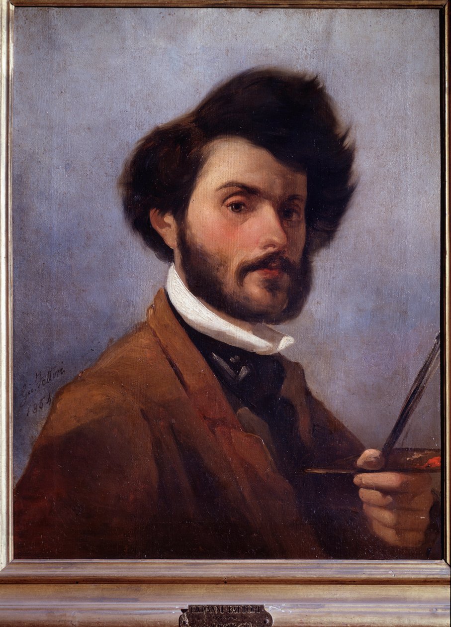 29岁的自画像（绘画 作者 乔凡尼·法托里（Giovanni Fattori）