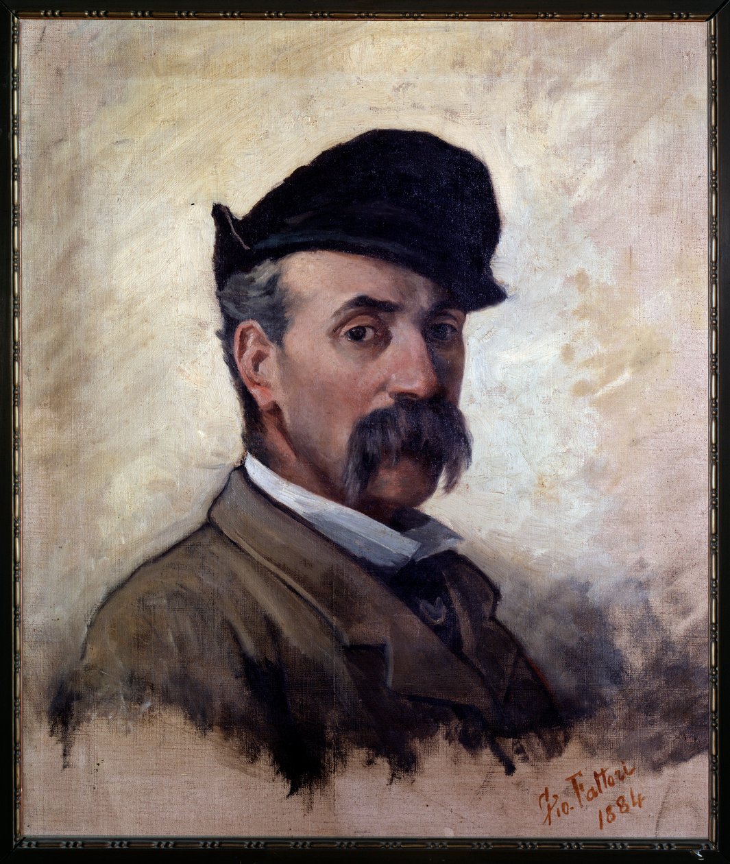 59岁的自画像（绘画 作者 乔凡尼·法托里（Giovanni Fattori）