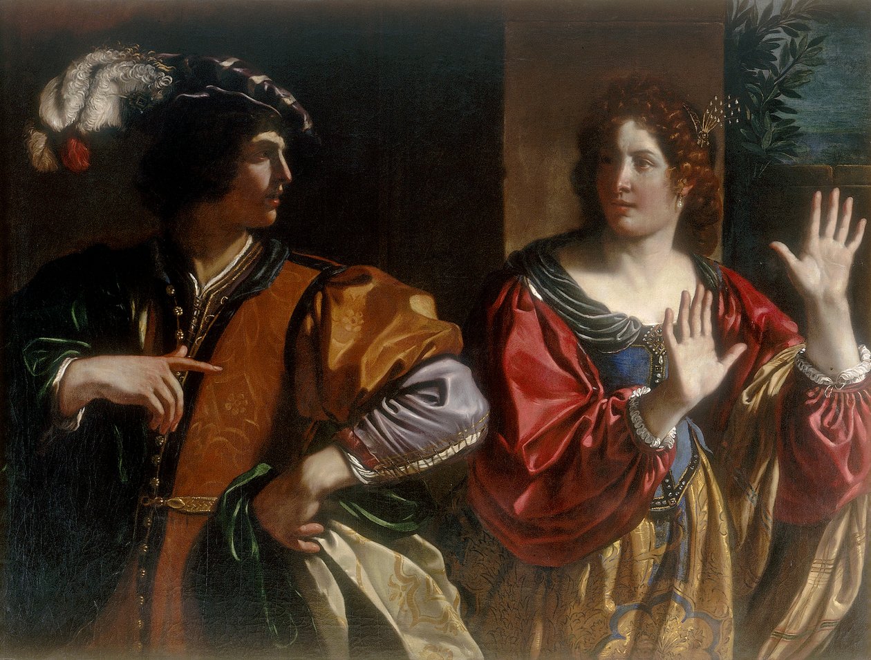哈蒙和添马舰 作者 乔瓦尼·弗朗切斯科·巴尔比里（Il Guercino）