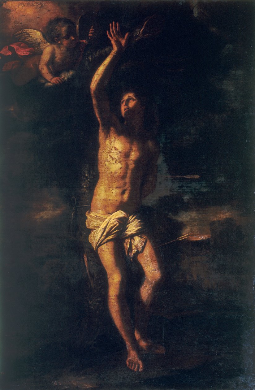 圣塞巴斯蒂安 作者 乔瓦尼·弗朗切斯科·巴尔比里（Il Guercino）