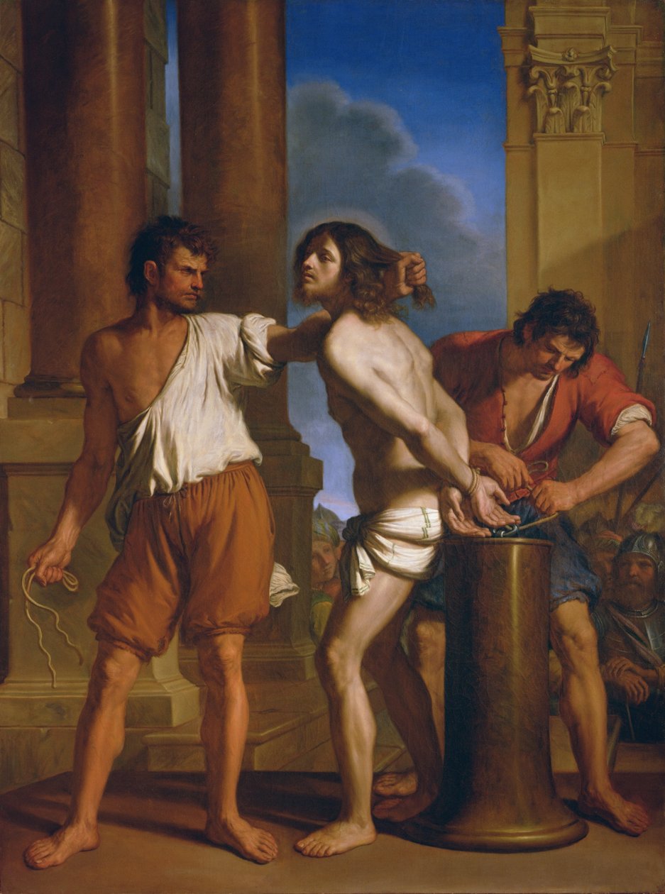 基督的鞭.. 作者 乔瓦尼·弗朗切斯科·巴尔比里（Il Guercino）
