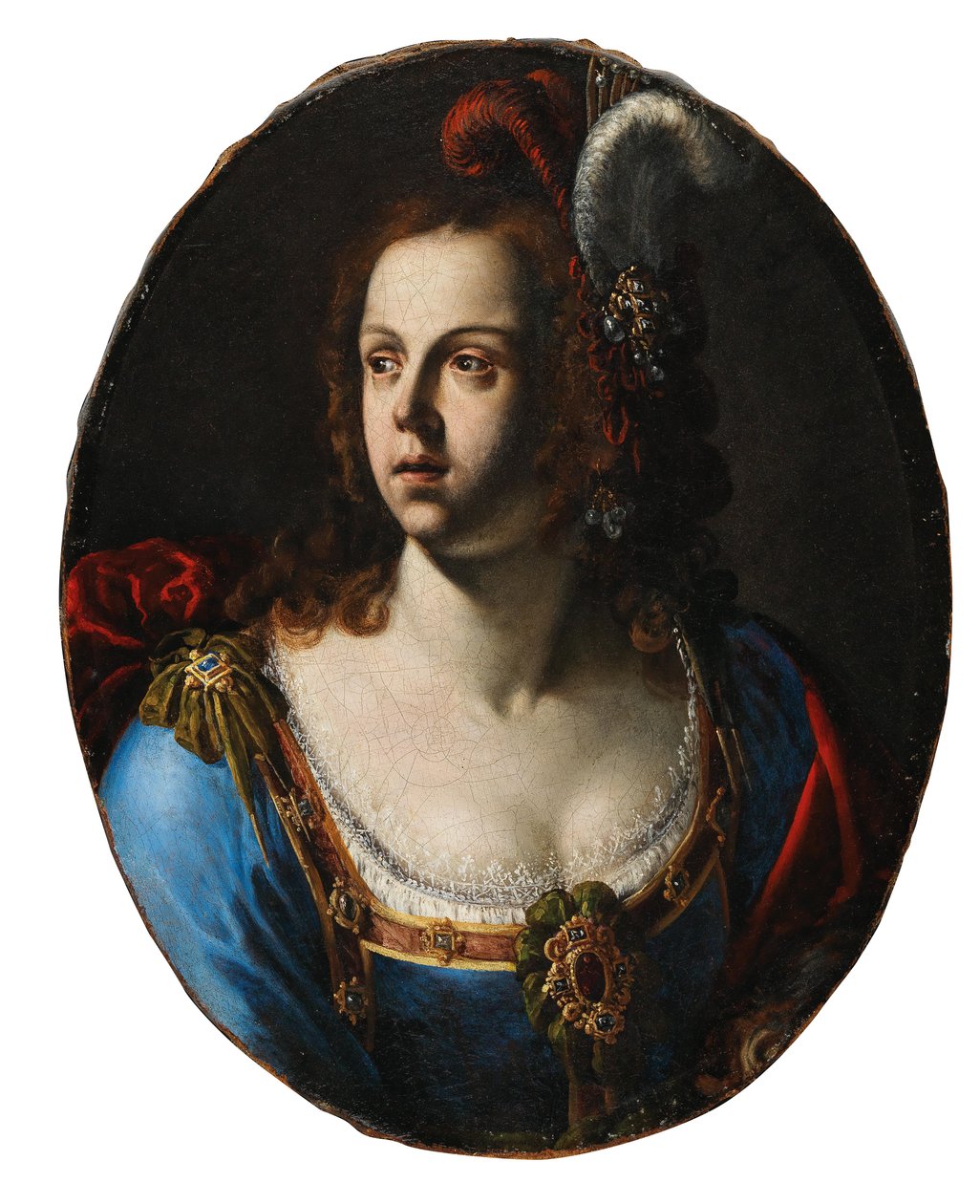 Giovanni Francesco Guerrieri Damenbildnis 作者 乔凡尼·弗朗切斯科·格雷里