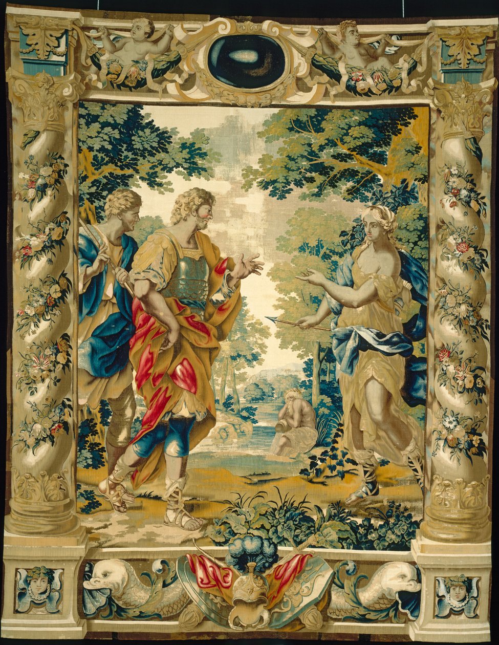 迪多（Dido）和埃涅阿斯（Aeneas），1679年。 作者 乔凡尼·弗朗切斯科·罗曼内利