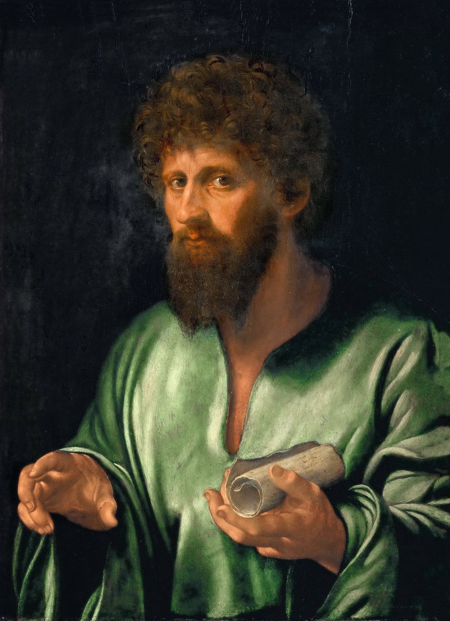 文艺复兴：来自古代的哲学家 par Savoldo, Giovanni Girolamo (1480/85-1548) 作者 乔瓦尼·吉罗拉莫·萨沃尔多
