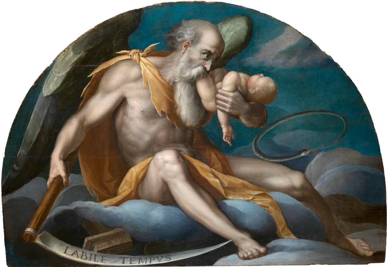 计时表，1582-1585年。 作者 乔凡尼·玛丽亚·巴特里（Giovanni Maria Butteri）