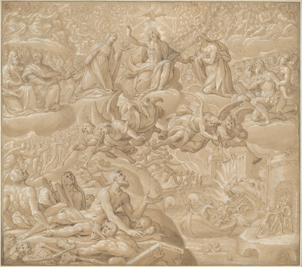 最后的审判》（The Last Judgment 作者 乔万尼·毛罗·德拉罗韦雷