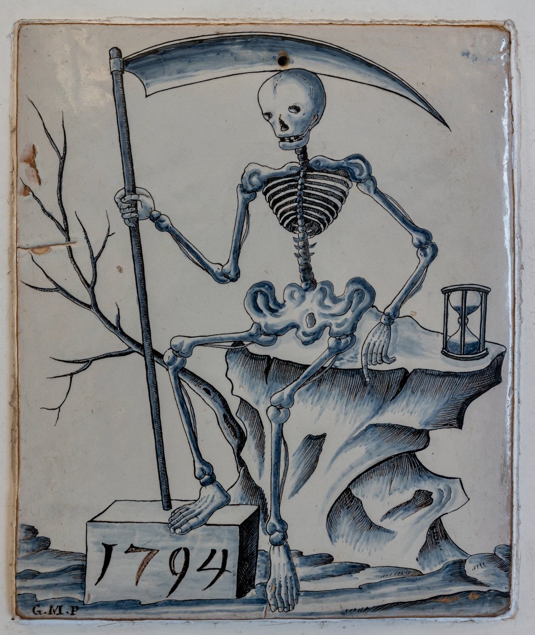 Plaque with allegory of death 作者 乔瓦尼·梅亚齐