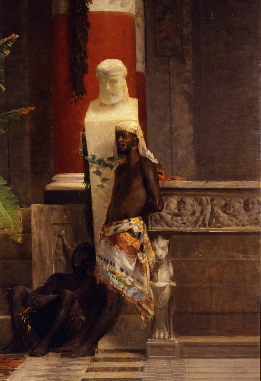 波佩娅的复仇》，细节，乔瓦尼-穆齐奥利（1854-1894 年），布面油画 作者 乔凡尼·穆齐奥利（Giovanni Muzzioli）
