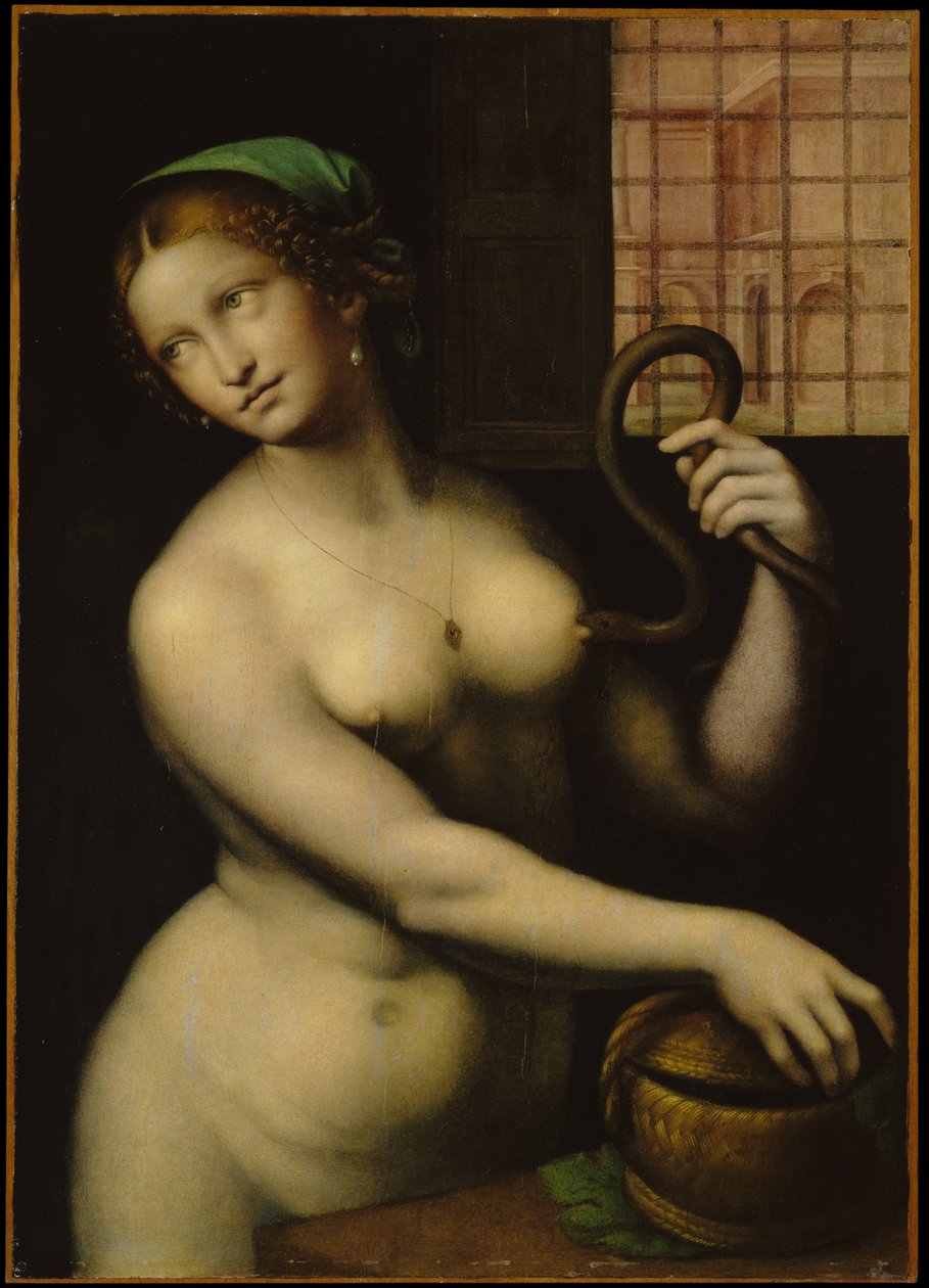 埃及艳后 作者 Giovanni Pietro Rizzoli (attr. to) Giampietrino