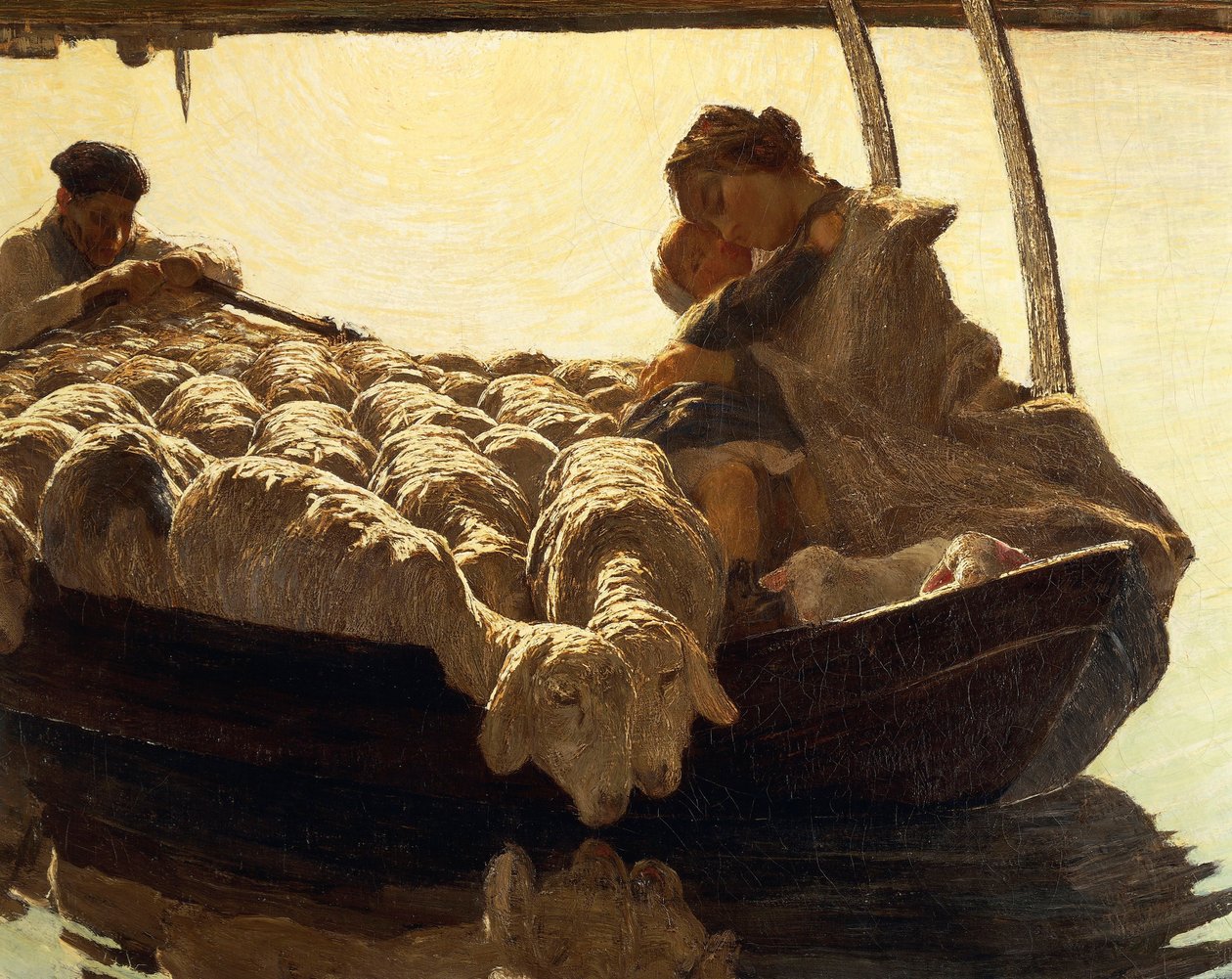 圣母玛利亚 作者 乔凡尼·塞甘蒂尼（Giovanni Segantini）