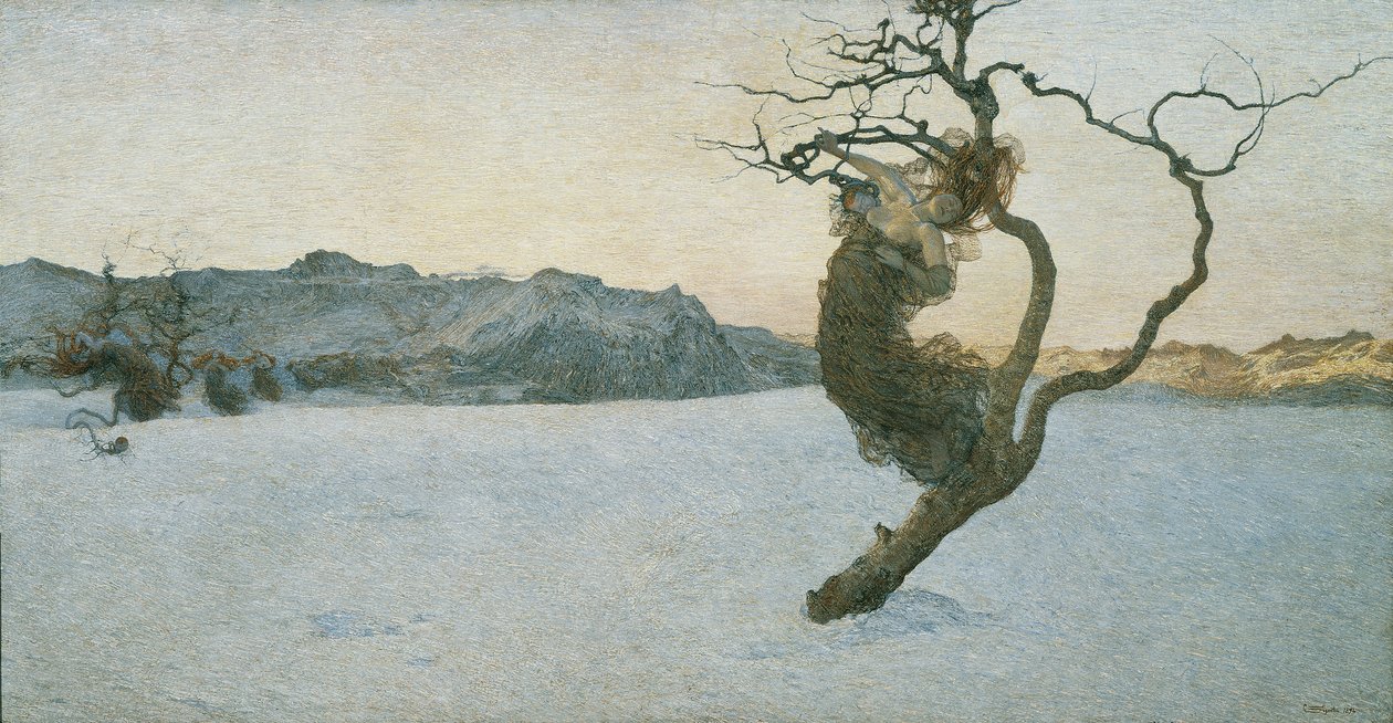 邪恶的母亲 作者 乔凡尼·塞甘蒂尼（Giovanni Segantini）