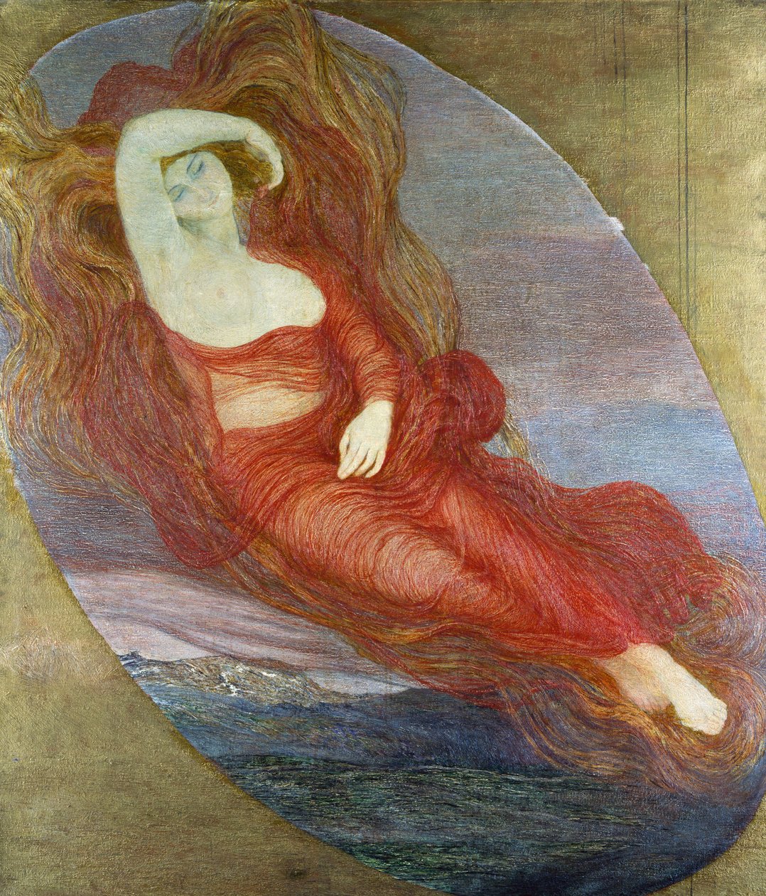 爱情女神 作者 乔凡尼·塞甘蒂尼（Giovanni Segantini）