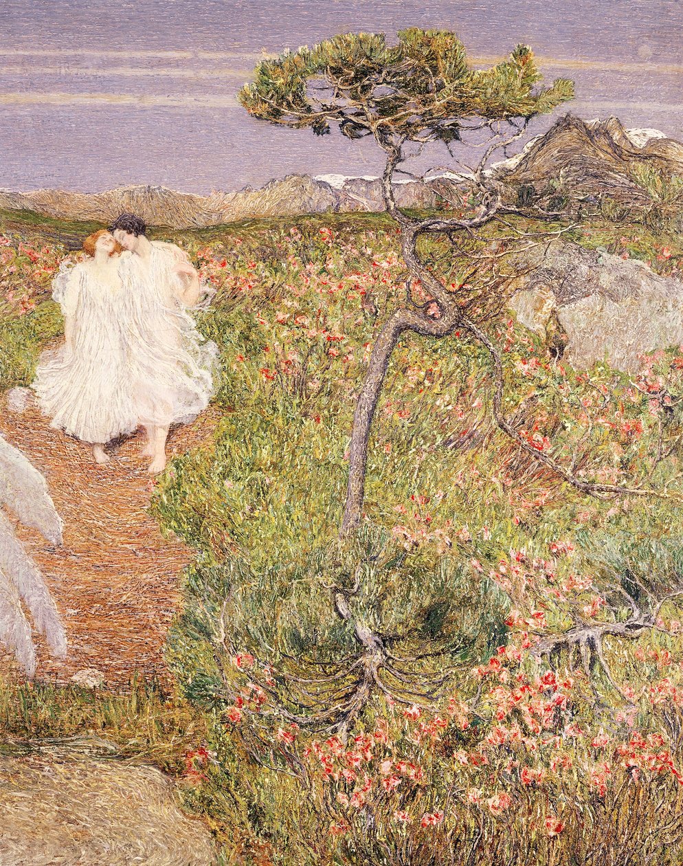 意大利，生命之泉的爱 作者 乔凡尼·塞甘蒂尼（Giovanni Segantini）