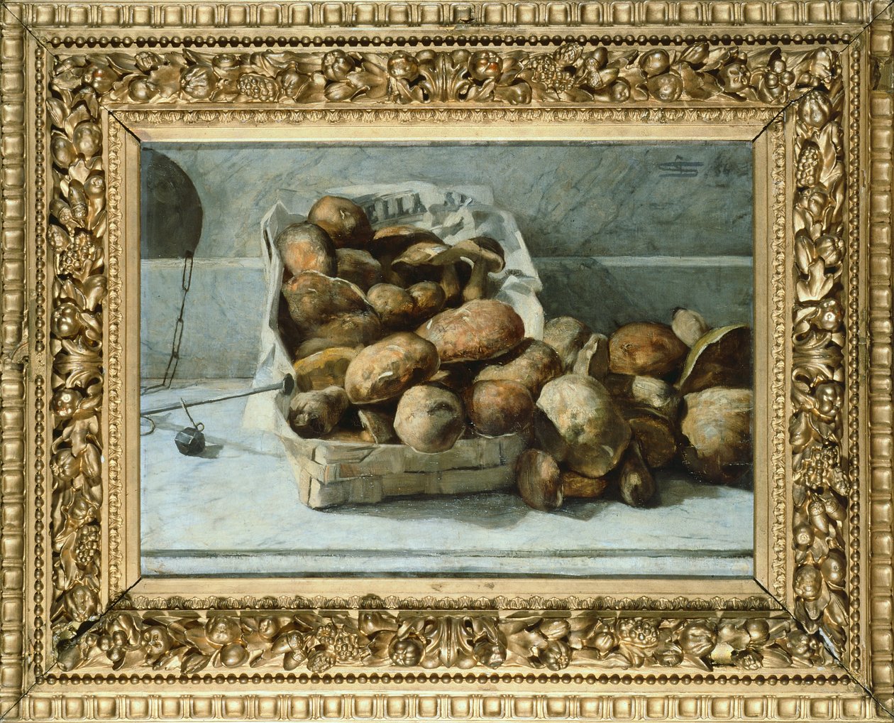 Mushrooms 作者 乔凡尼·塞甘蒂尼（Giovanni Segantini）