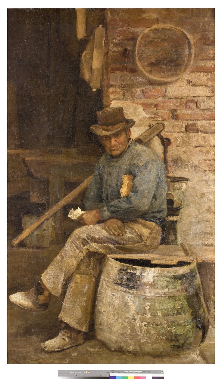 瓦工，1891年 作者 乔瓦尼·索托科诺拉（Giovanni Sottocornola）