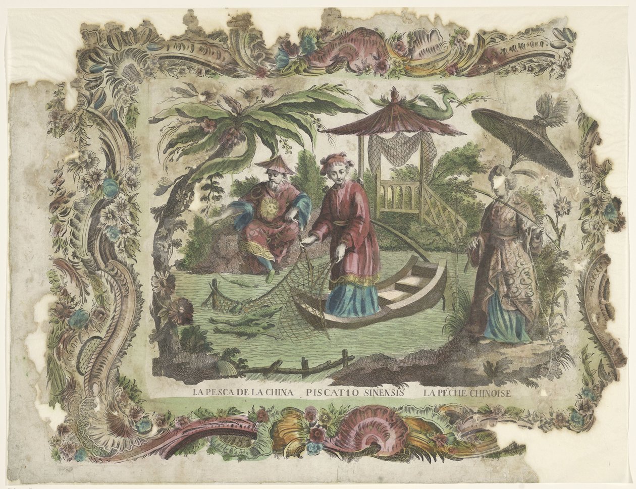 中国鱼
La pesca de la China / Piscatio Sinesis / La pêche Chinoise（标题见实物） 作者 乔瓦尼·沃尔帕托
