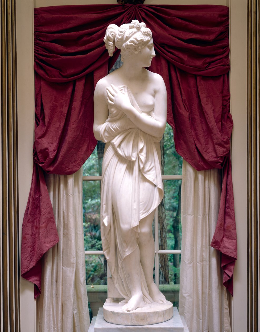 安东尼奥·卡诺瓦（1757-1822）c.1817年后（大理石）的Venere Italica 作者 乔凡尼和兄弟（attr.to）皮萨尼