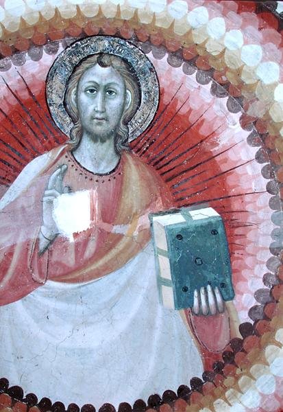 基督的祝福（壁画） 作者 乔凡尼·迪·拉德拉乔（Giovanni di Corraduccio）