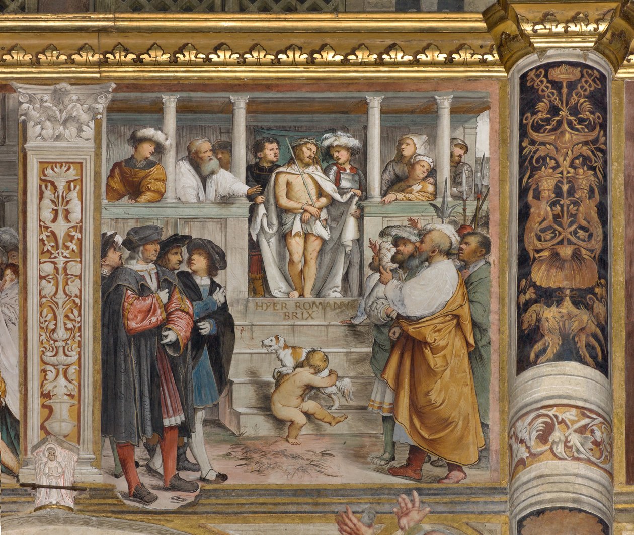 Central Ave, 第四南跨度, Ecce Homo, Girolamo Romanino 作者 罗洛尼诺（Girolamo Romanino）