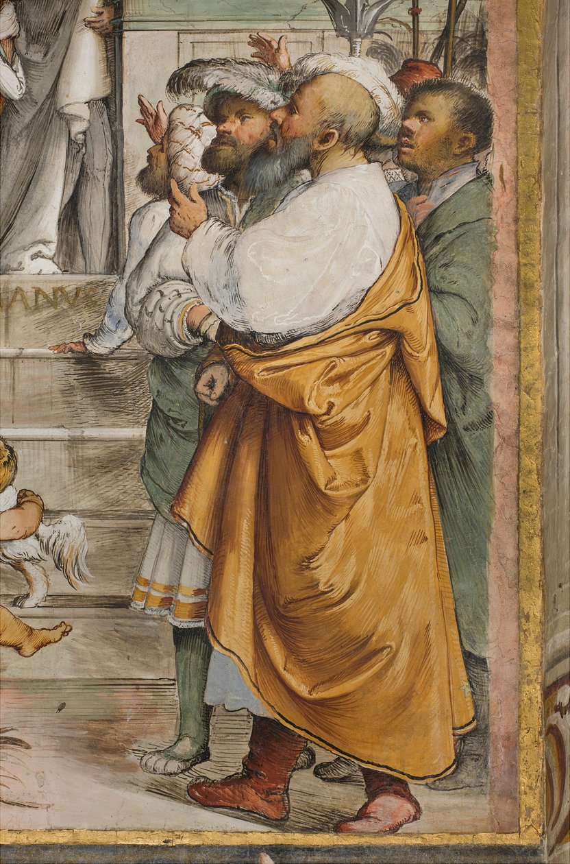 Central Nave, Fourth South Span, Hecce Homo, Girolamo Romanino 作者 罗洛尼诺（Girolamo Romanino）