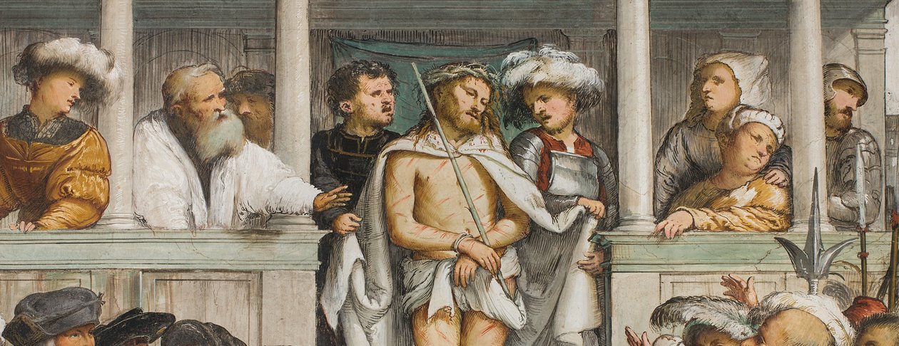 Central Nave, 第四南跨度, Ecce Homo, Girolamo Romanino 作者 罗洛尼诺（Girolamo Romanino）