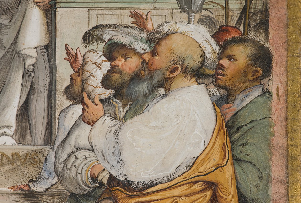 Central Nave, 第四南跨度, Ecce Homo, Girolamo Romanino 作者 罗洛尼诺（Girolamo Romanino）