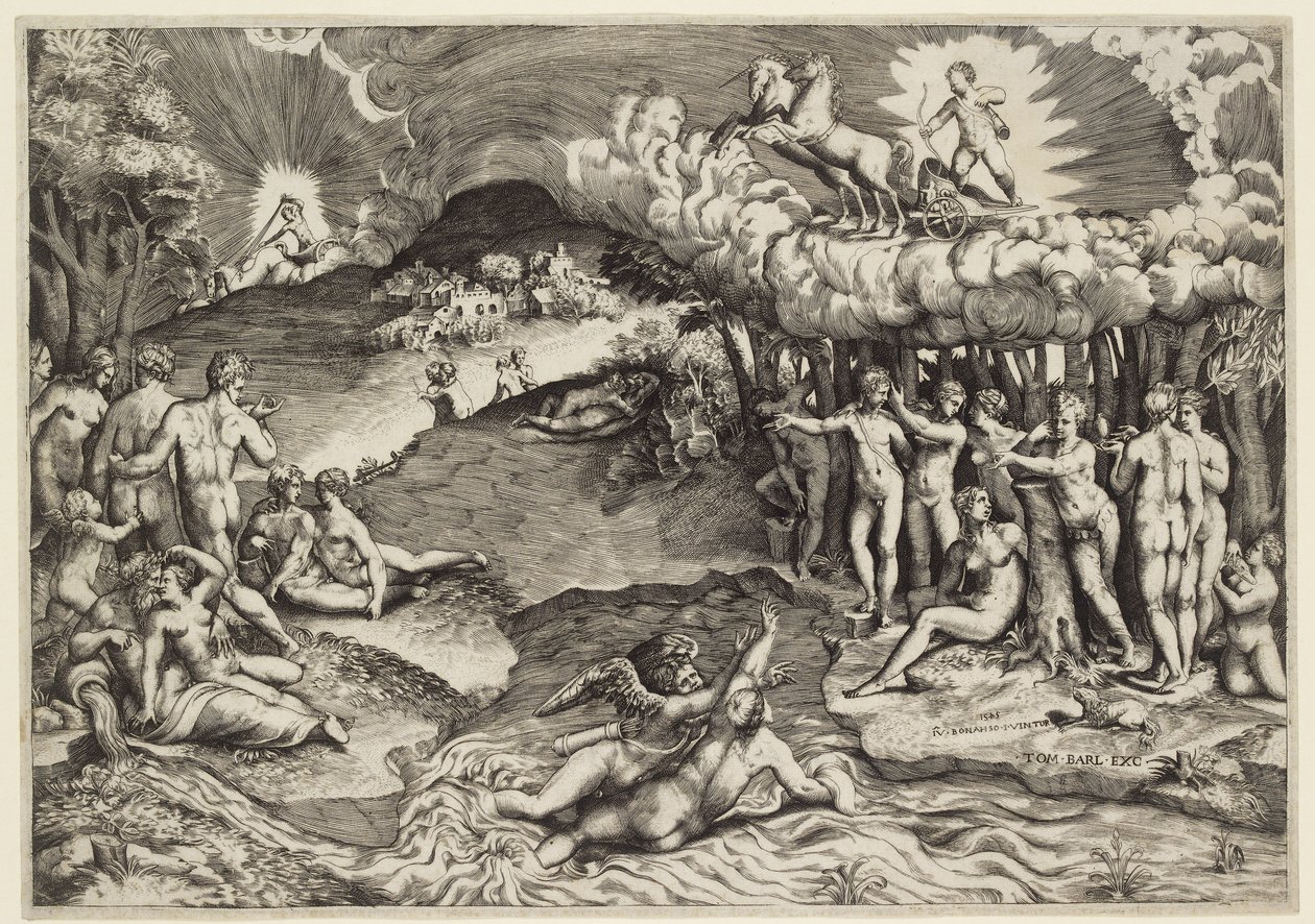 爱的胜利，1545年 作者 朱利奥·博纳松