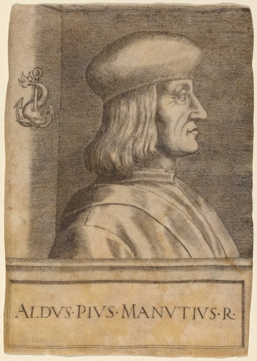 Aldus Pius Manutius 作者 朱利奥·坎帕尼奥拉（Giulio Campagnola）