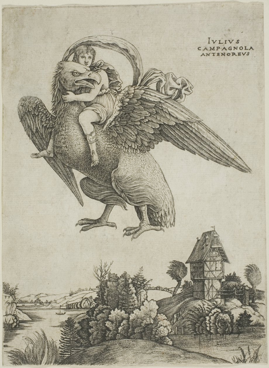 Ganymede 作者 朱利奥·坎帕尼奥拉（Giulio Campagnola）