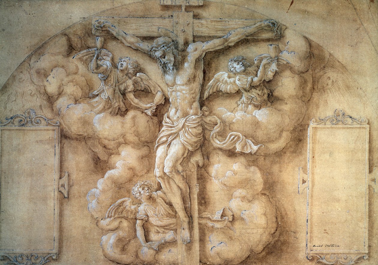 耶稣受难日，1547年。 作者 朱利奥·坎皮（Giulio Campi）
