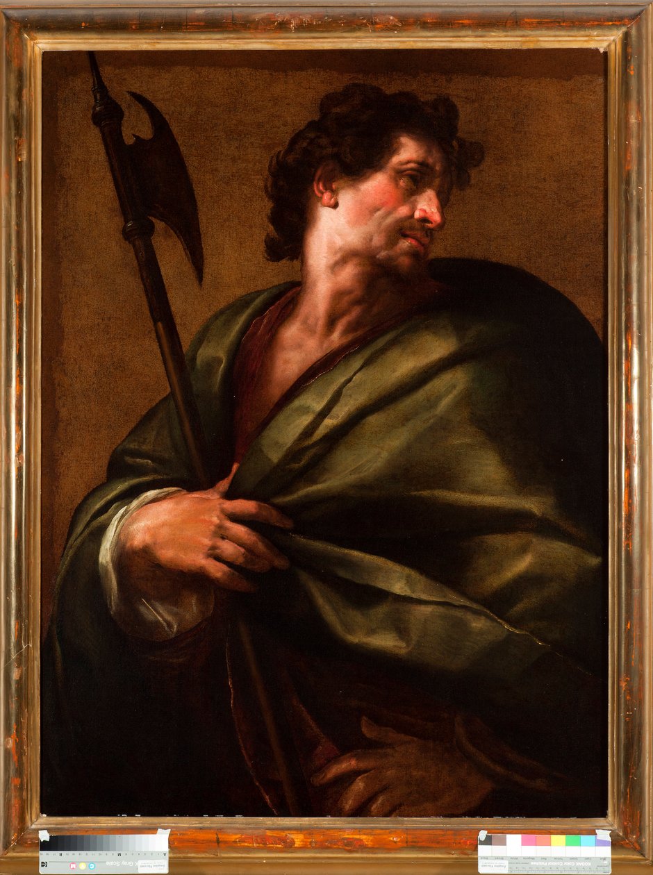 Giulio Cesare Procaccini (1574-1625) 绘画的使徒圣马太 (The Apostle st Matthew) 的代表 作者 朱利奥·塞萨雷·普罗卡西尼