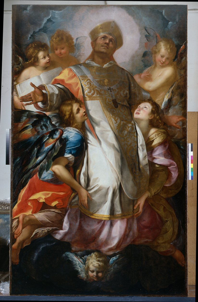 St. Charles in glory 作者 朱利奥·塞萨雷·普罗卡西尼