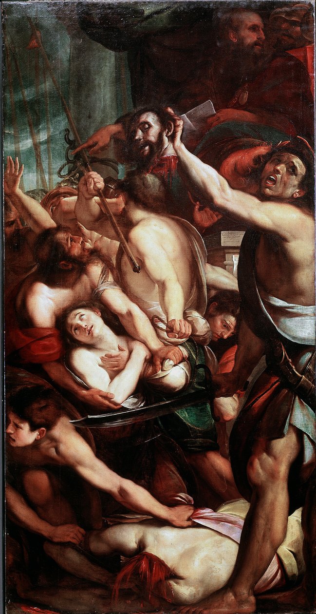 The Martyrs of Saints Nazaire and Celse in Milan in the 5th century after JC Painting by Giulio Cesare Procaccini (1574-1625) 1606 Milan Santa Maria presso San Celso 作者 朱利奥·塞萨雷·普罗卡西尼