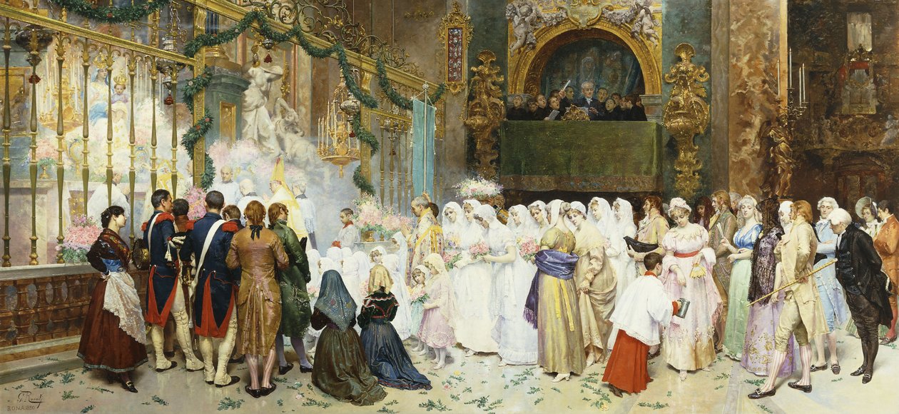 确认号，1870年 作者 朱利奥·罗萨蒂（Giulio Rosati）