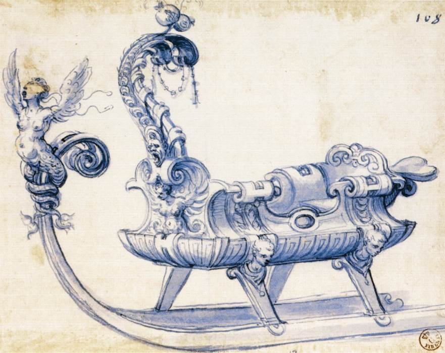 草绘雪橇 作者 朱塞佩·阿辛博多