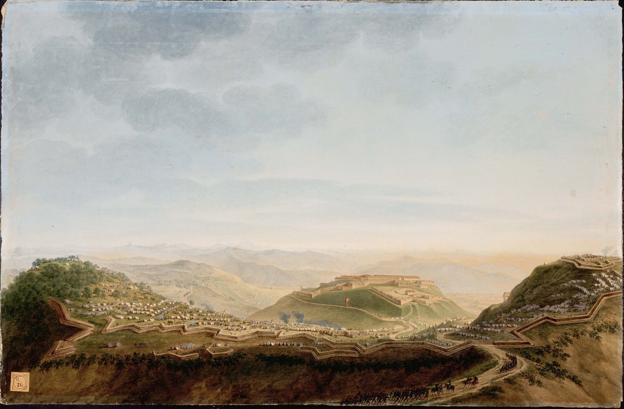 1796年4月16日，Fort de la Ceva 作者 朱塞佩·皮埃特罗·巴吉蒂