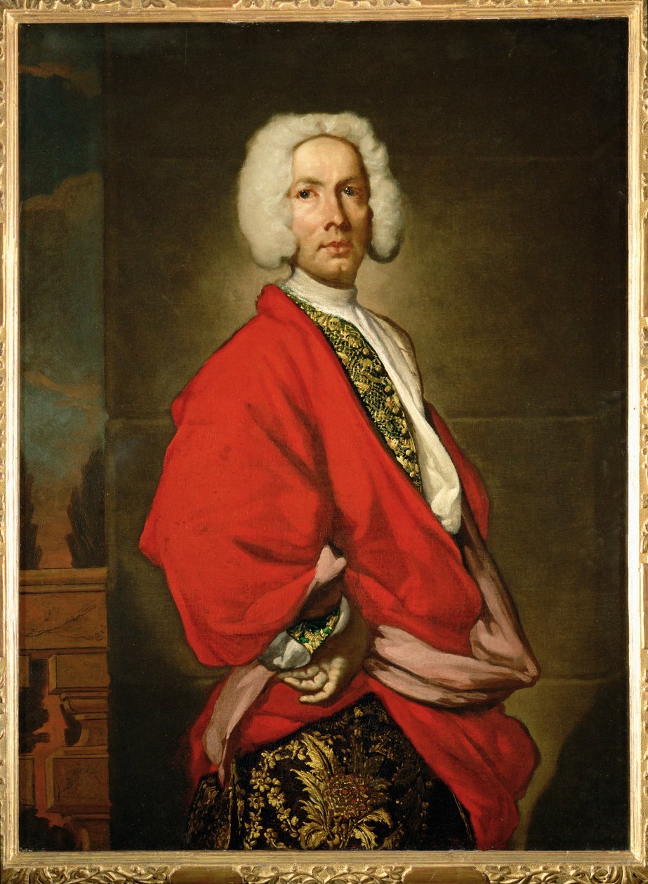 Galeatius Secco Suardo 伯爵... 作者 朱塞佩 (1655-1743) 吉斯兰迪