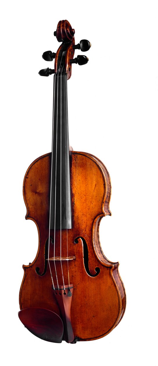 Violin copy “” Quarestani”” made by the luthier Giuseppe Guarneri (1666-1740) 作者 朱塞佩·瓜内里