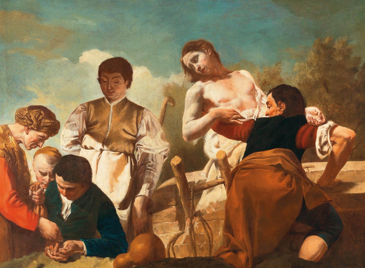 约瑟和他的兄弟们。 作者 朱塞佩·安吉利（Giuseppe Angeli）