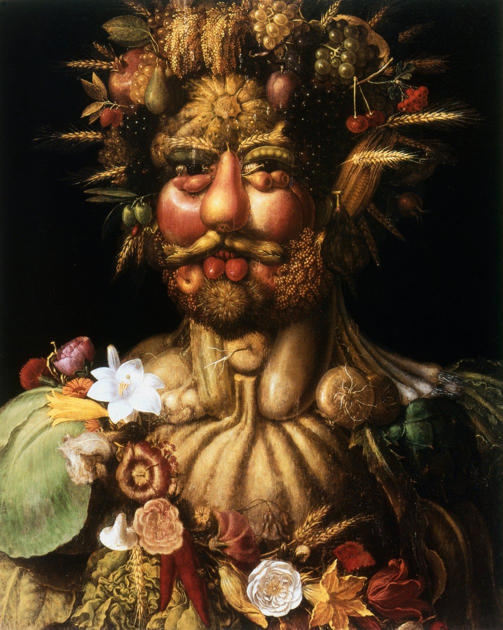 Vertumnus-鲁道夫二世，c1590 作者 朱塞佩·阿辛博迪