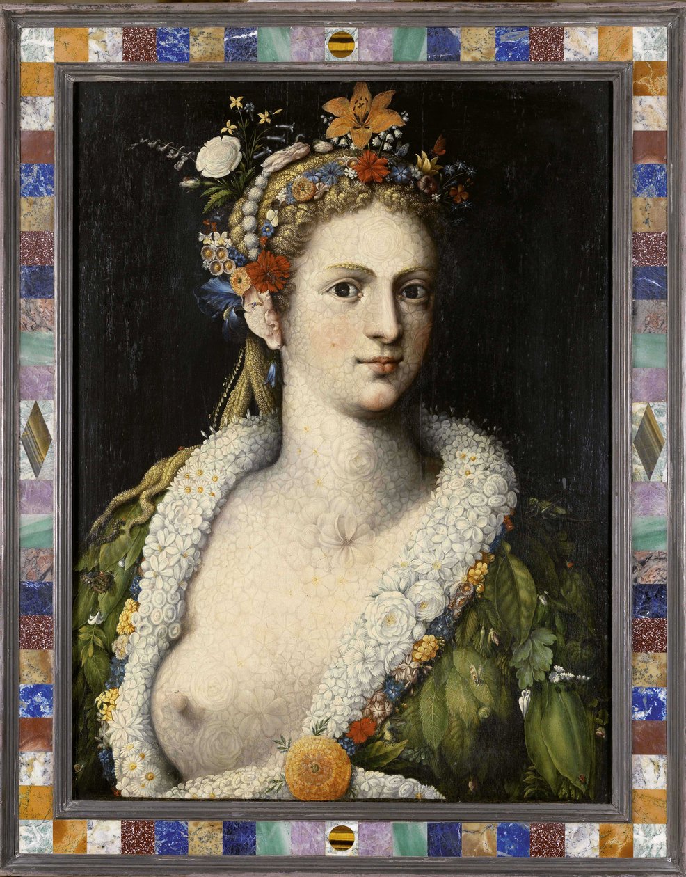 弗洛拉妓女，CA 1590。 作者 朱塞佩·阿辛博多