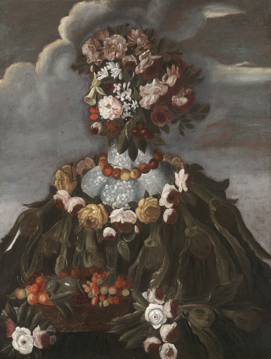 春天，1580-1600 作者 朱塞佩·阿辛博多