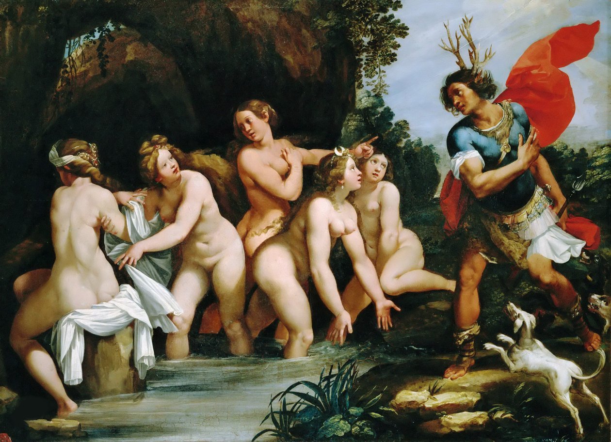 戴安娜和Actaeon，约1600-1603年。 作者 朱塞佩·切萨里