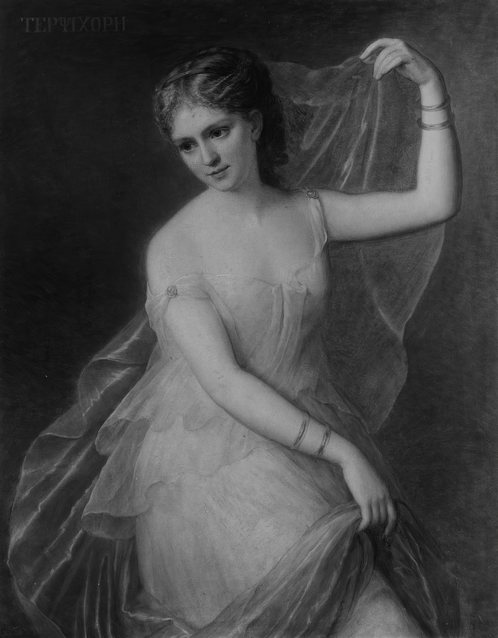 Terpsichore，1869年。 作者 朱塞佩·法格纳尼（Giuseppe Fagnani）