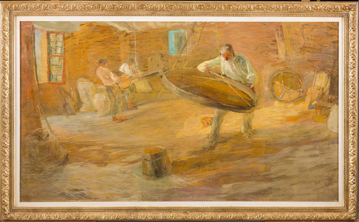 筛子（布面油画） 作者 朱塞佩·格拉齐奥西