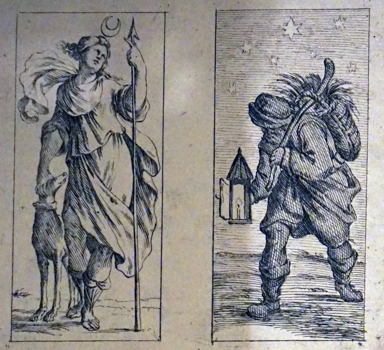17th Century tarot cards by Giuseppe Maria Mitelli 作者 朱塞佩·玛丽亚·米特利